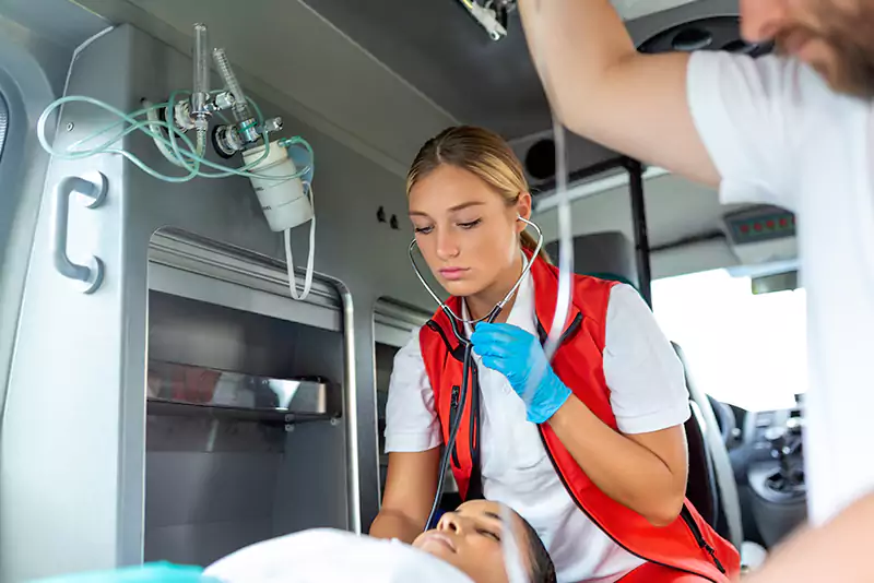 Dialysis center transportation service